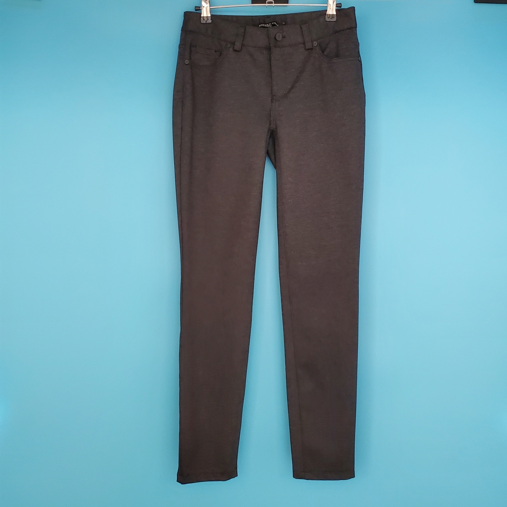 Andrew Marc Trousers Size 2 Dark Gray Skinny Stretch